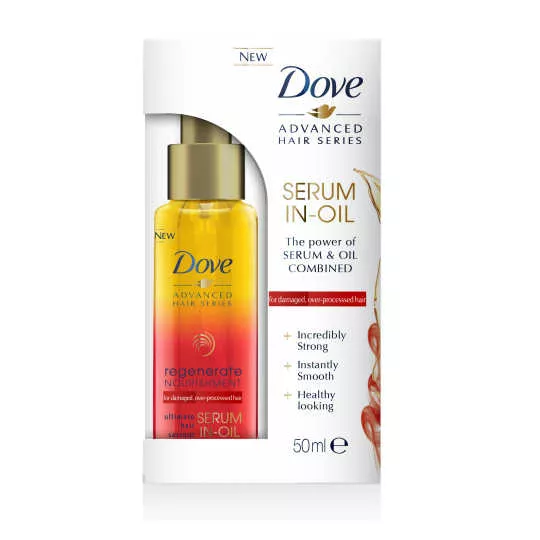 dove olejek serum do włosów