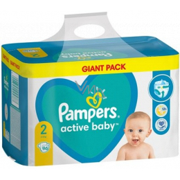 pampers 4+ 96 szt