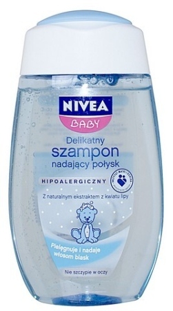 nivea baby delikatny szampon nadający połysk skład