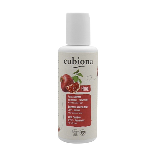 eubiona szampon rewitalizujący z pokrzywą i owocem granatu