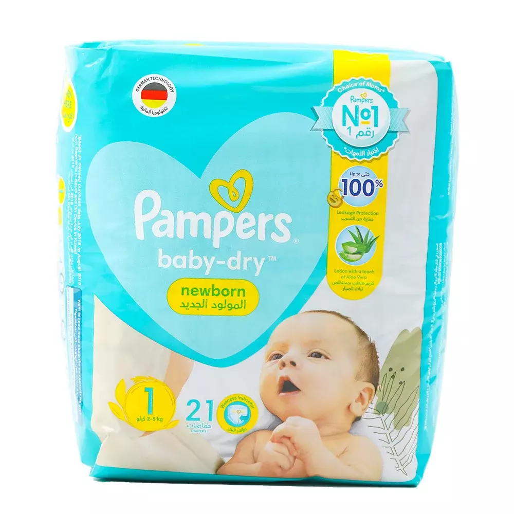 pampers new baby dry 1