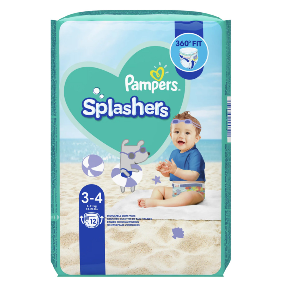 pampers z wodą