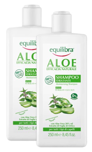 equilibra nawilżający szampon aloesowy 250 ml