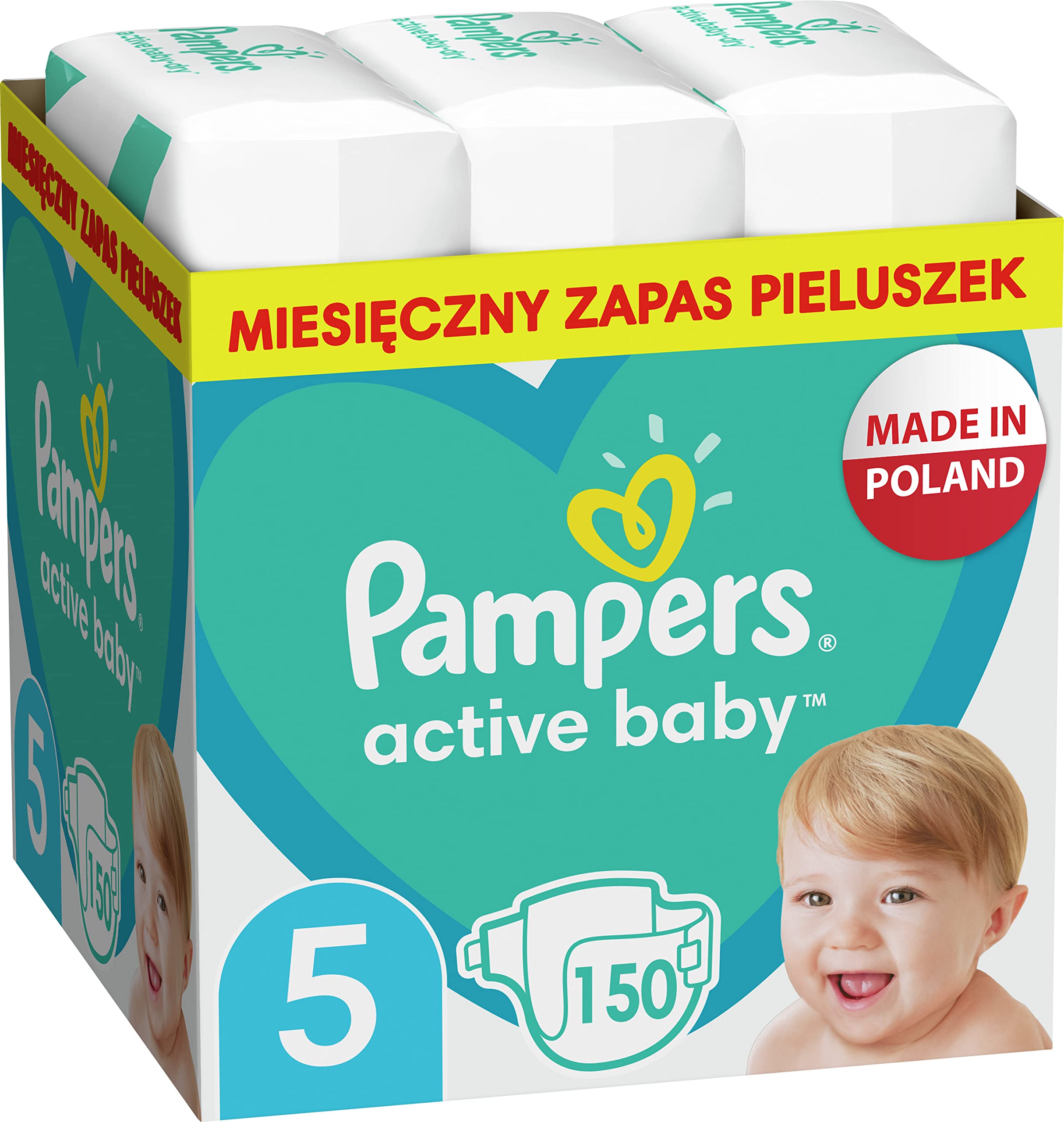 pampers active baby 150