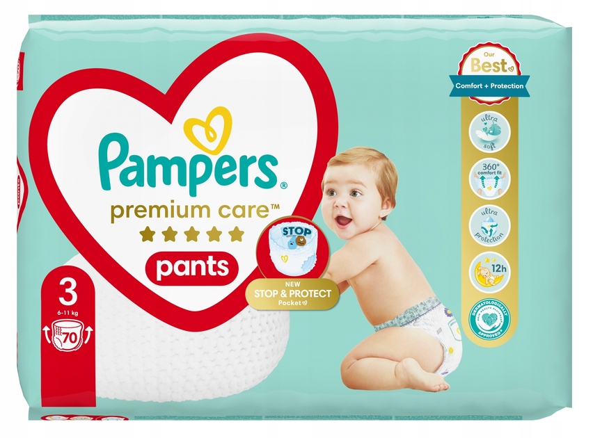 pampers 3 70 szt cena