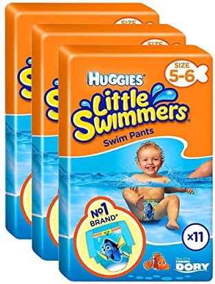 huggies little swimmers medium 12-18kg majteczki 11szt