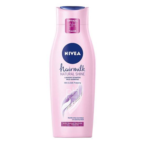 nivea hairmilk szampon wyzwalający blask