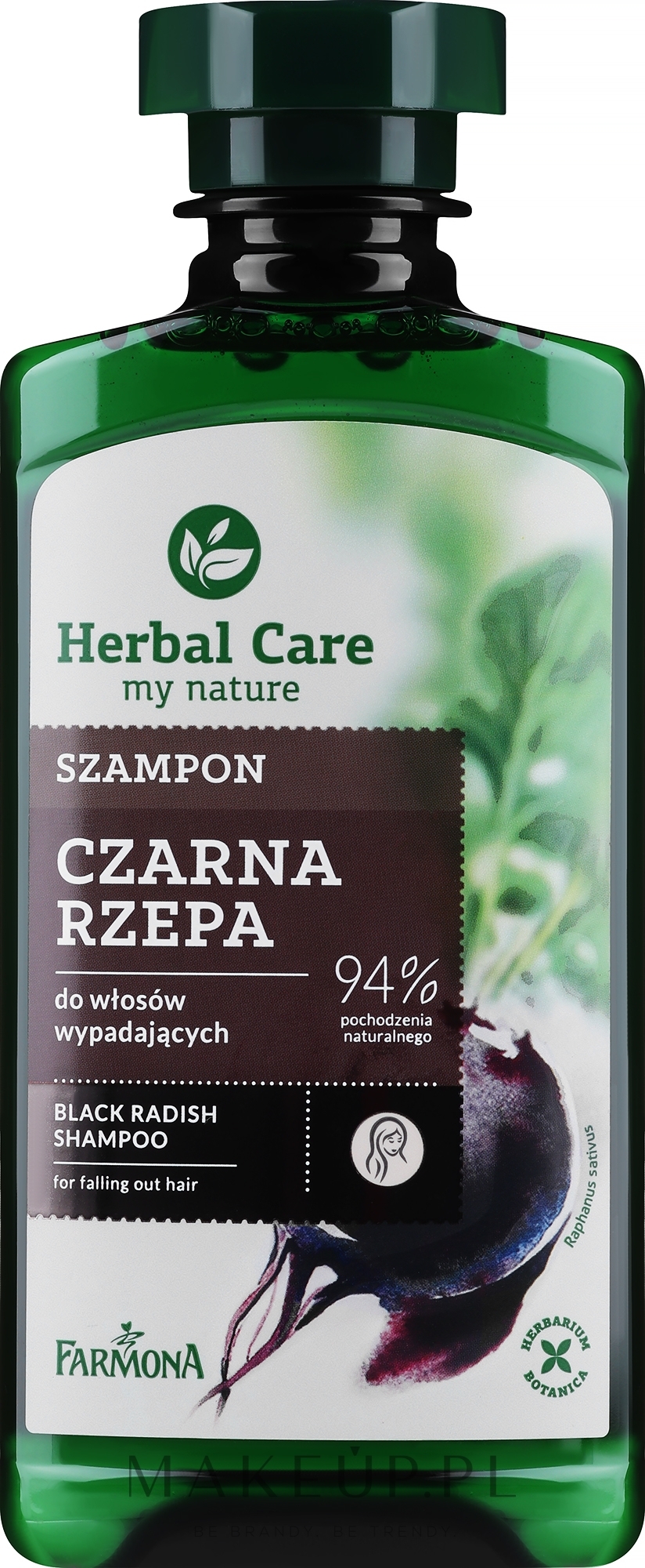 szampon herbal care czarna rzepa