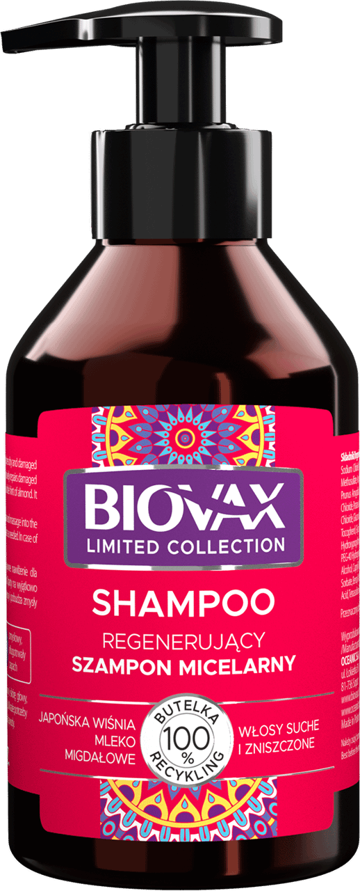 szampon biovax micelarny regenerujacy