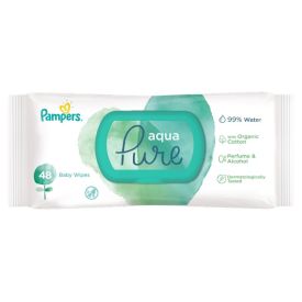 pampers chusteczki nawiliżające aqua pure