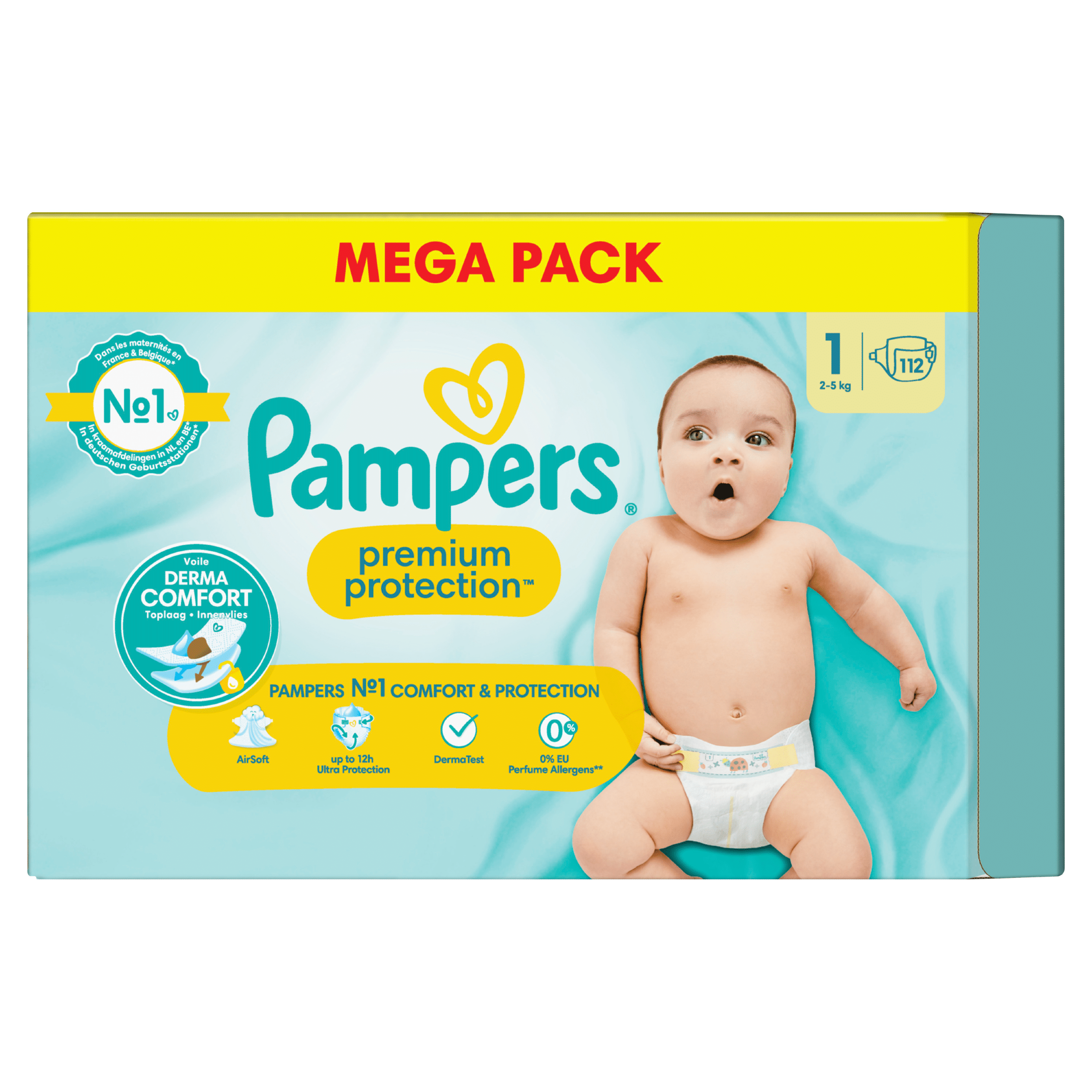 pampers mega box newborn