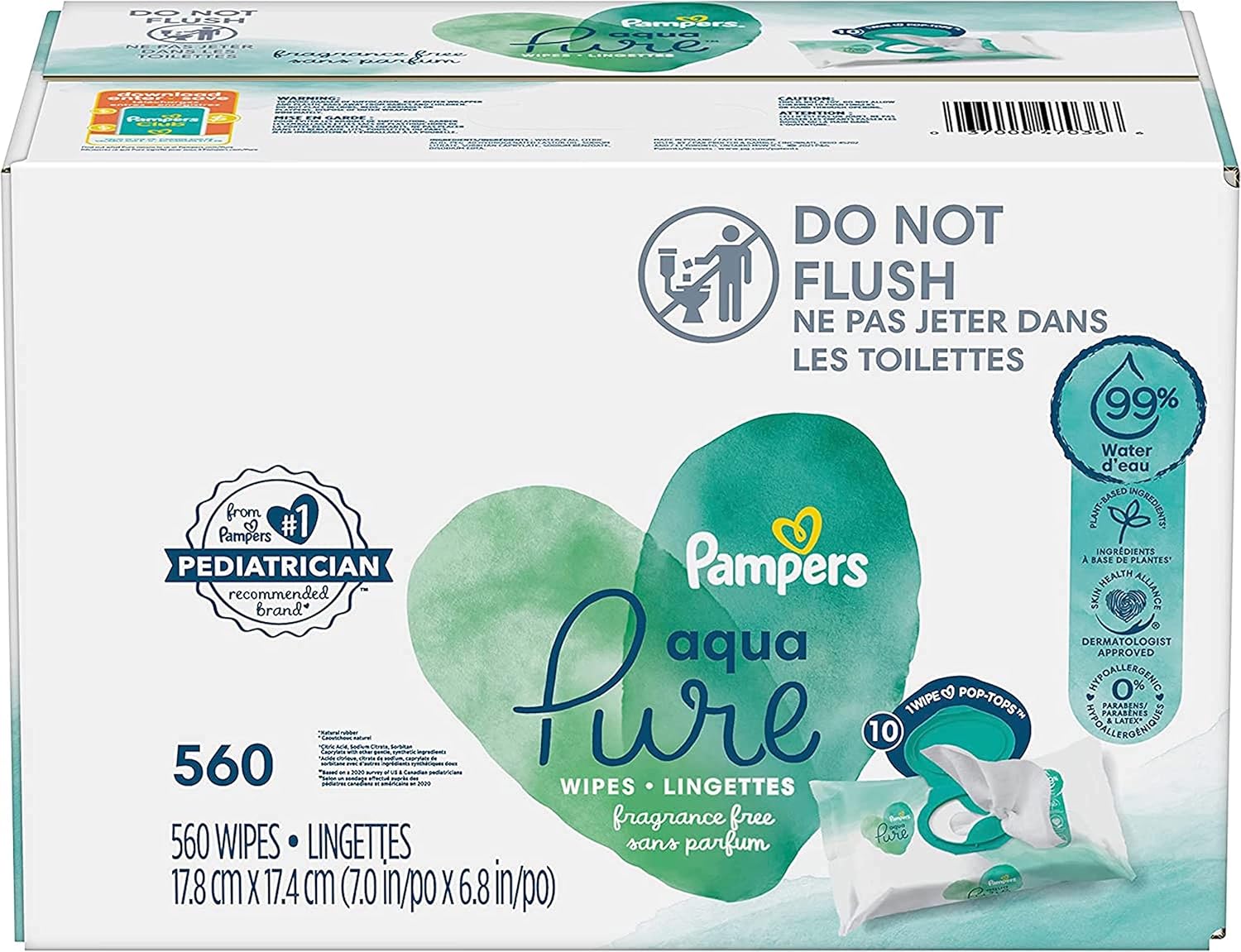 pampers aqua pure wipes review