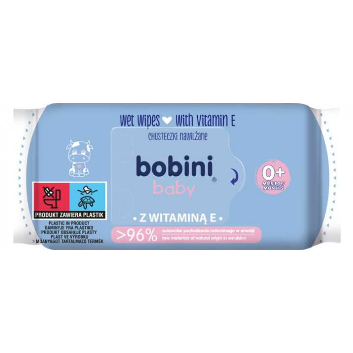 bobini baby chusteczki nawilżane dla dzieci 70sztuk