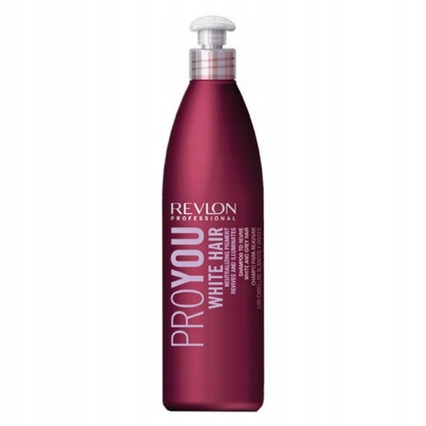 revlon proyou white hair szampon do włosów blond i siwych