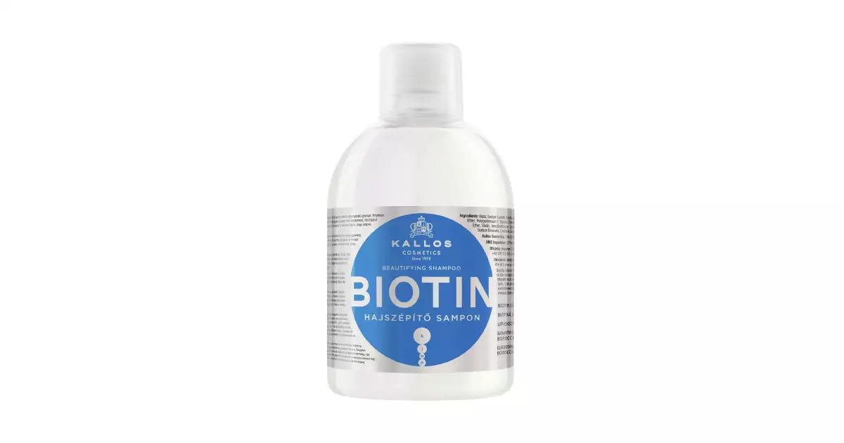 kallos biotin upiększający szampon do włosów biotin
