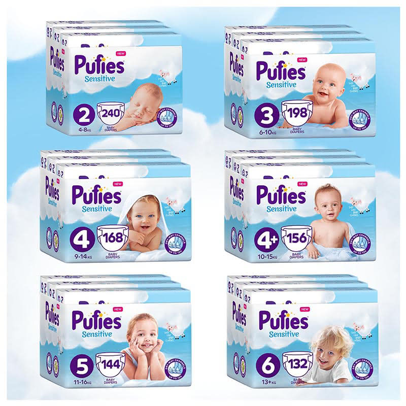 pampers pufies nr 3