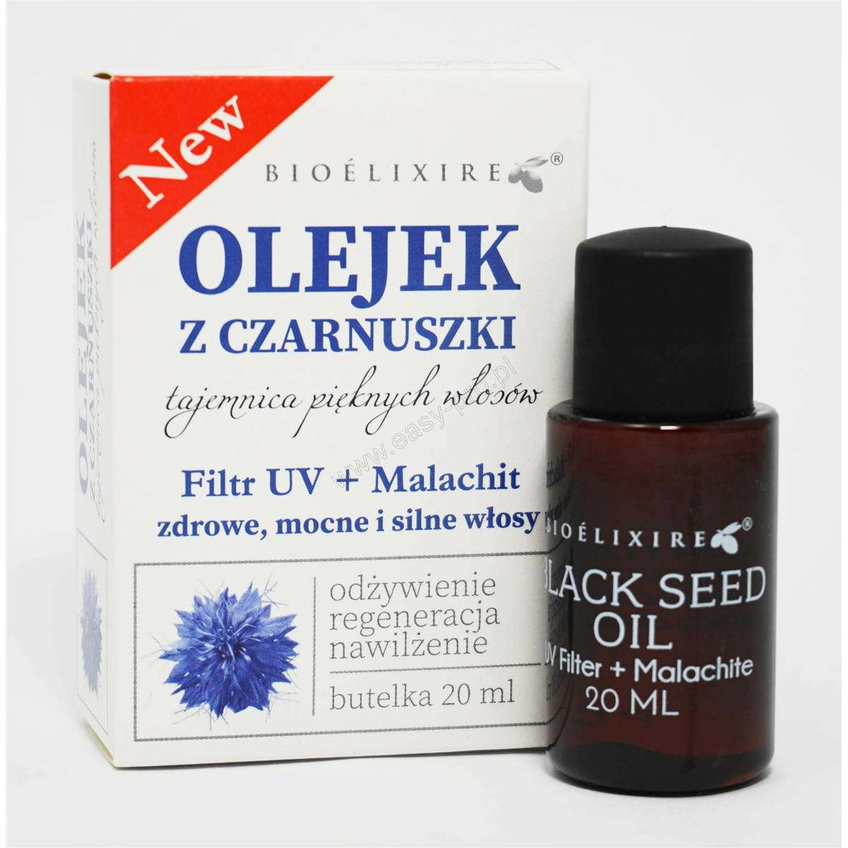 bioelixir olejek z czarnuszki do włosów