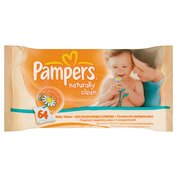 pampers chusteczki mokre 64 szt