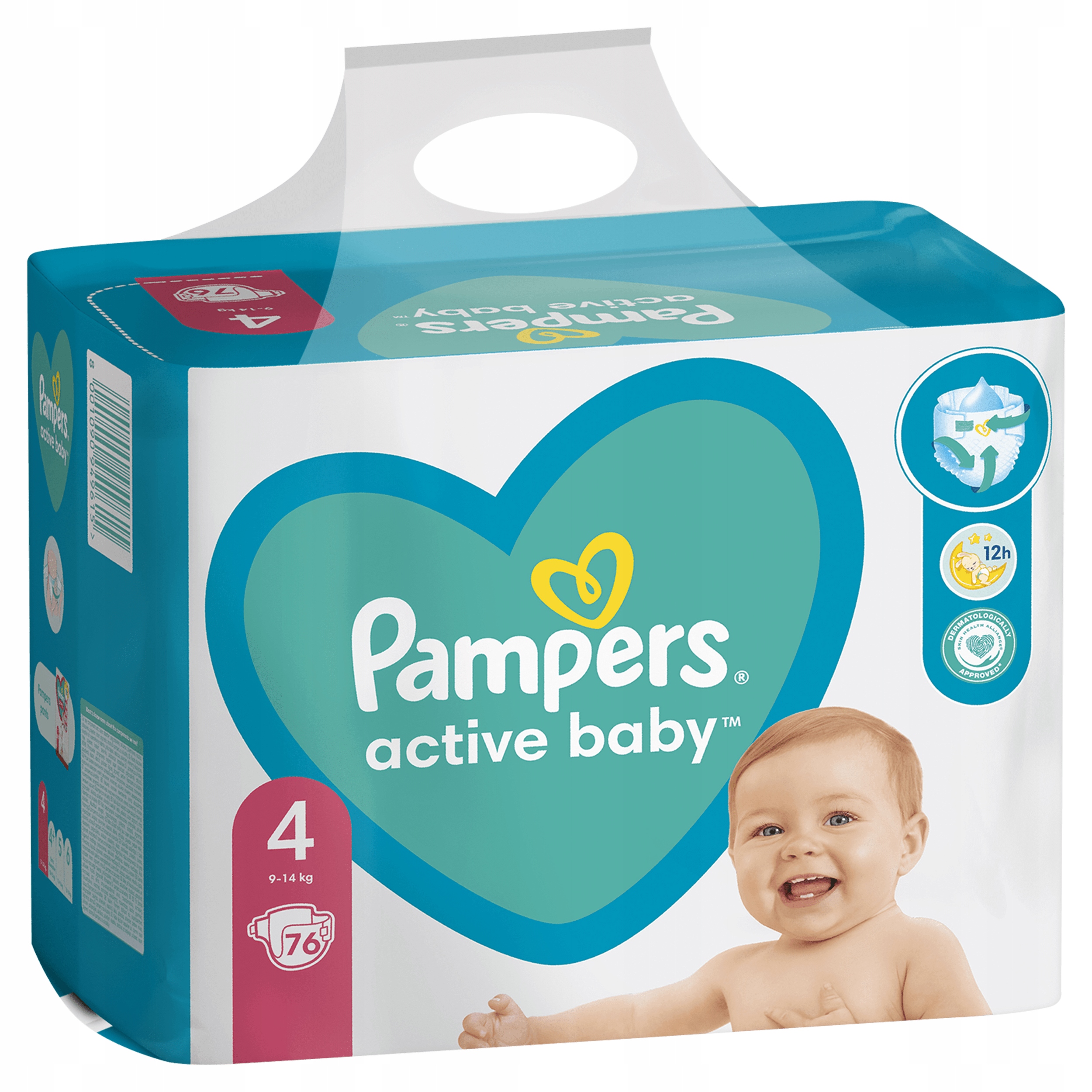 pampersy pampers 3 76szt