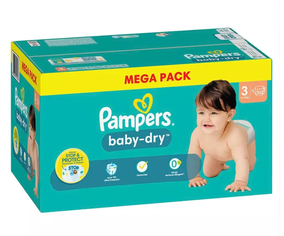 pampers mega pack 3