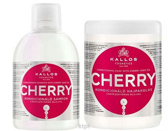 kallos kjmn cherry szampon czereśniowy 1000 ml