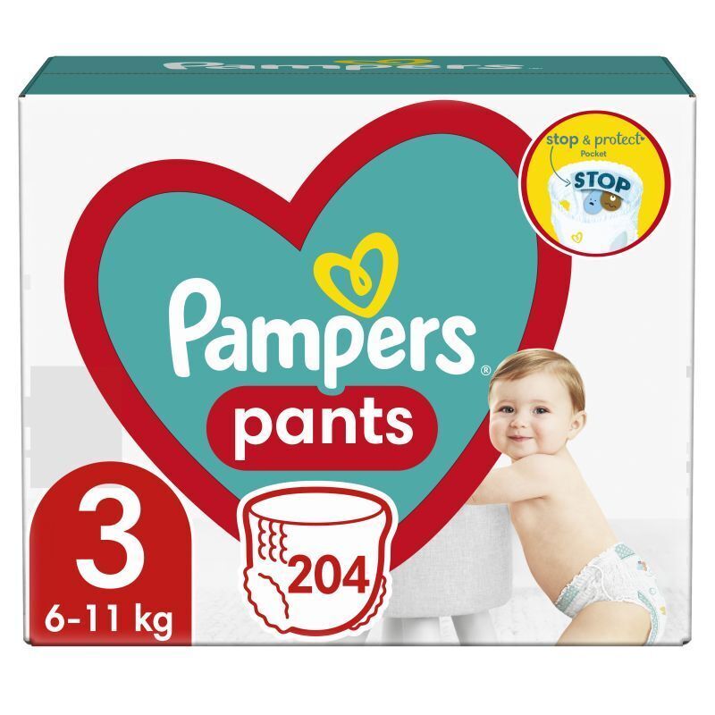 pieluchomajtki pampers pants opis