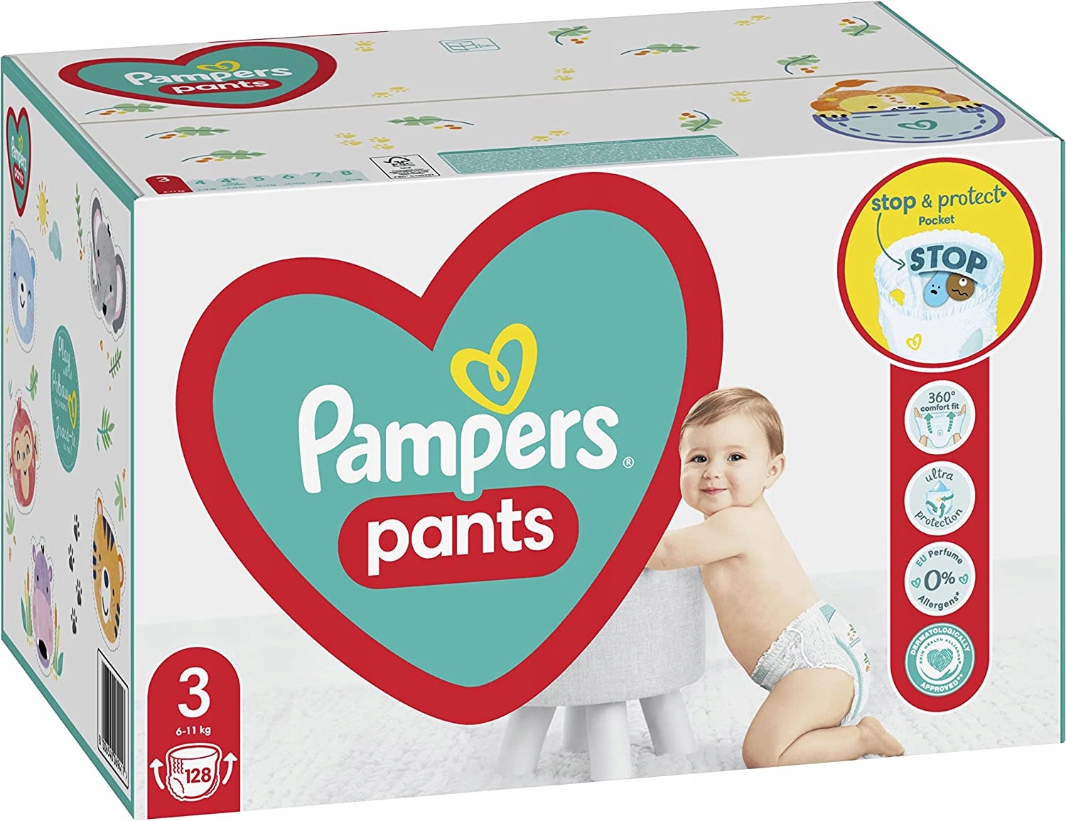 pieluchomajtki pampers 3 przecieka