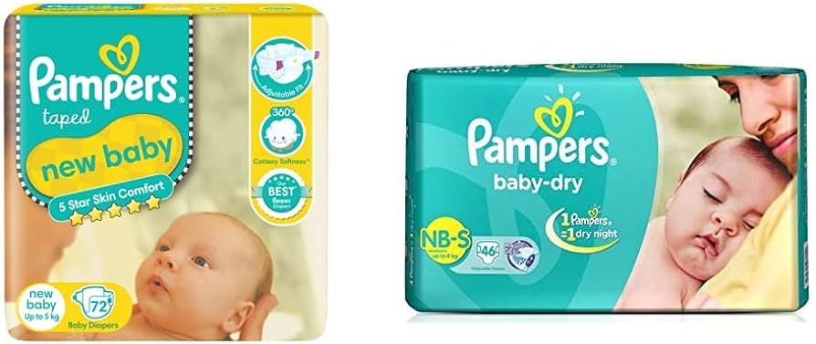 pampers new baby dry i active baby dry