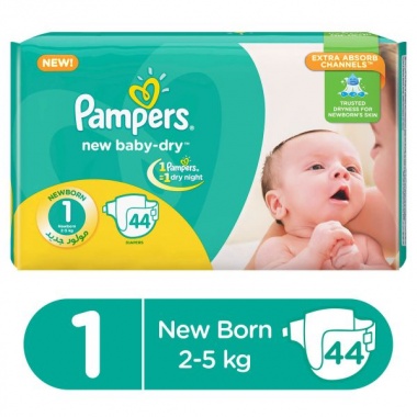 pampers new baby super soft and dry