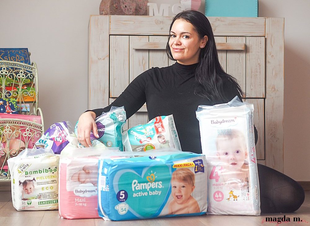 test pampersów pampers i dada