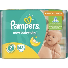 pampers new baby dry na noc