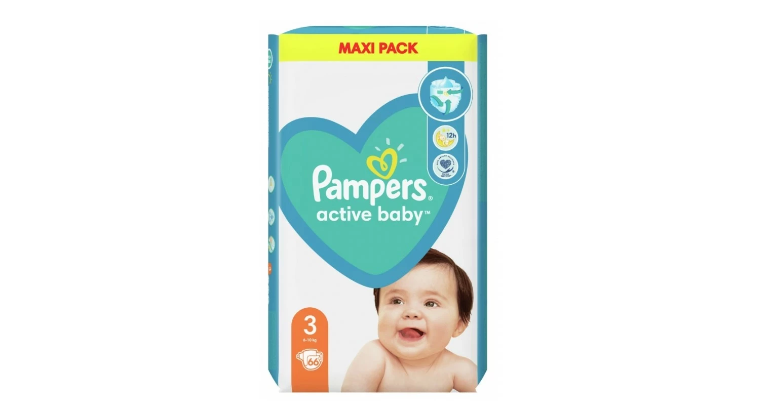 pampersy pampers 3 66 sztuk