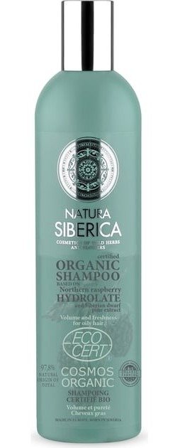 natura siberica natural & organic szampon nawilżający do włosów suchych