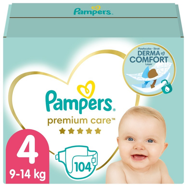 pampers pieluchy premium care 4 maxi