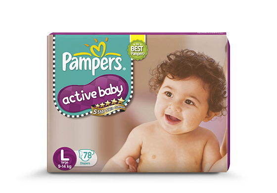 pampers active baby premium care