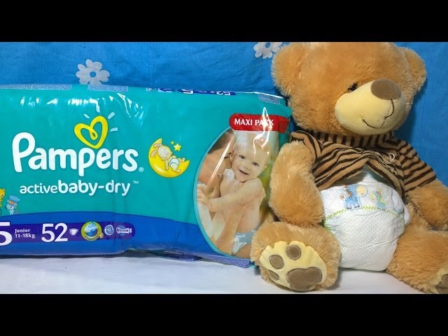 teddy bear with pampers