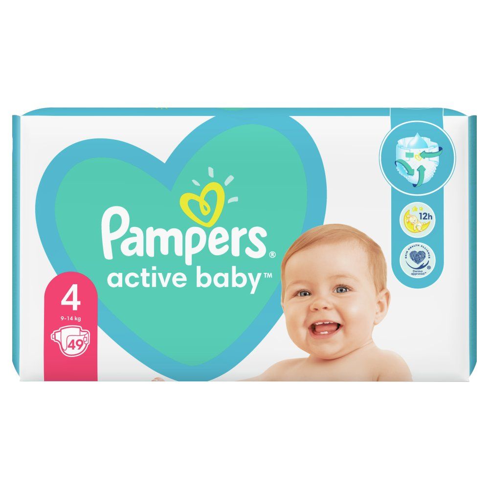 49 szt pampers 4