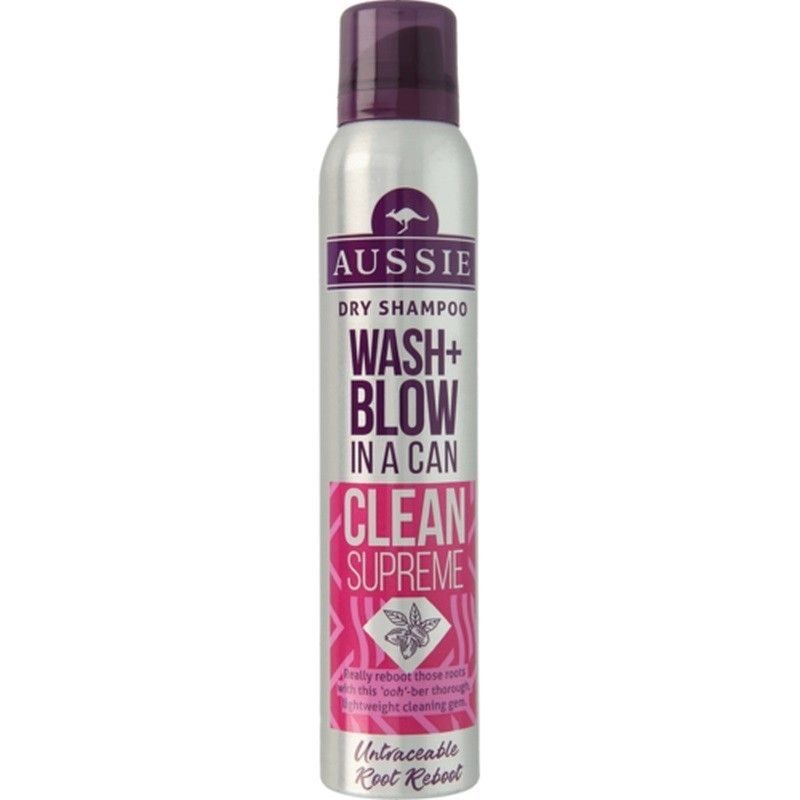 aussie wash blow clean supreme suchy szampon do włosów 180ml