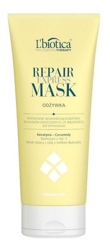 odżywka do włosów lbiotica prefessional therapy repair