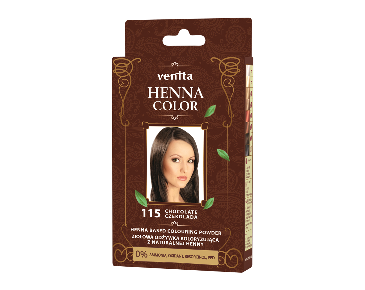 venita henna color ziołowa odżywka koloryzująca do włosów