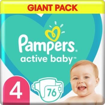 pampers active baby dry 4 76 szt