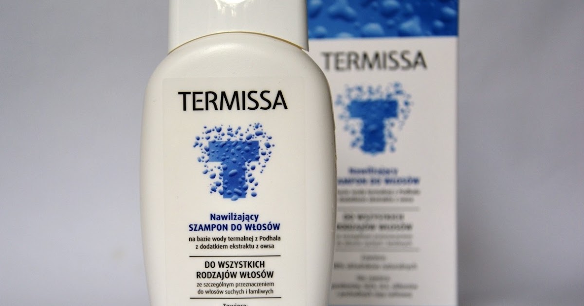 ermissa szampon do włosów na bazie wody termalnej