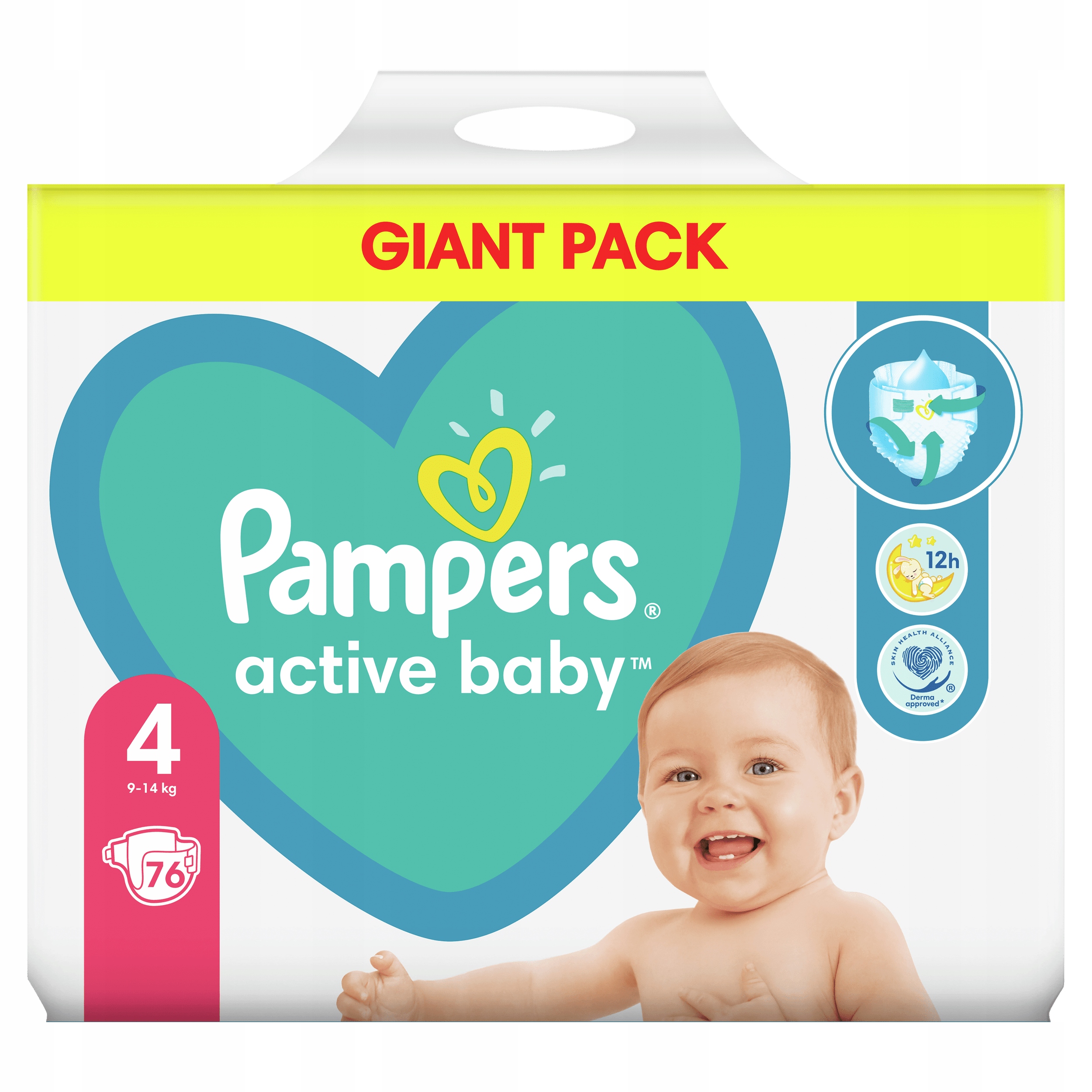 cena pieluch pampers active baby 4