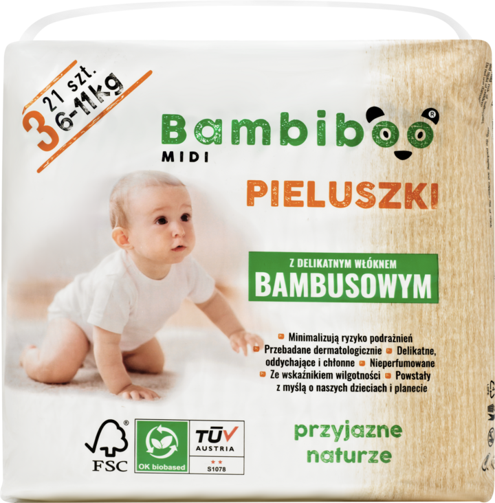 pieluszki bambusowe rosman