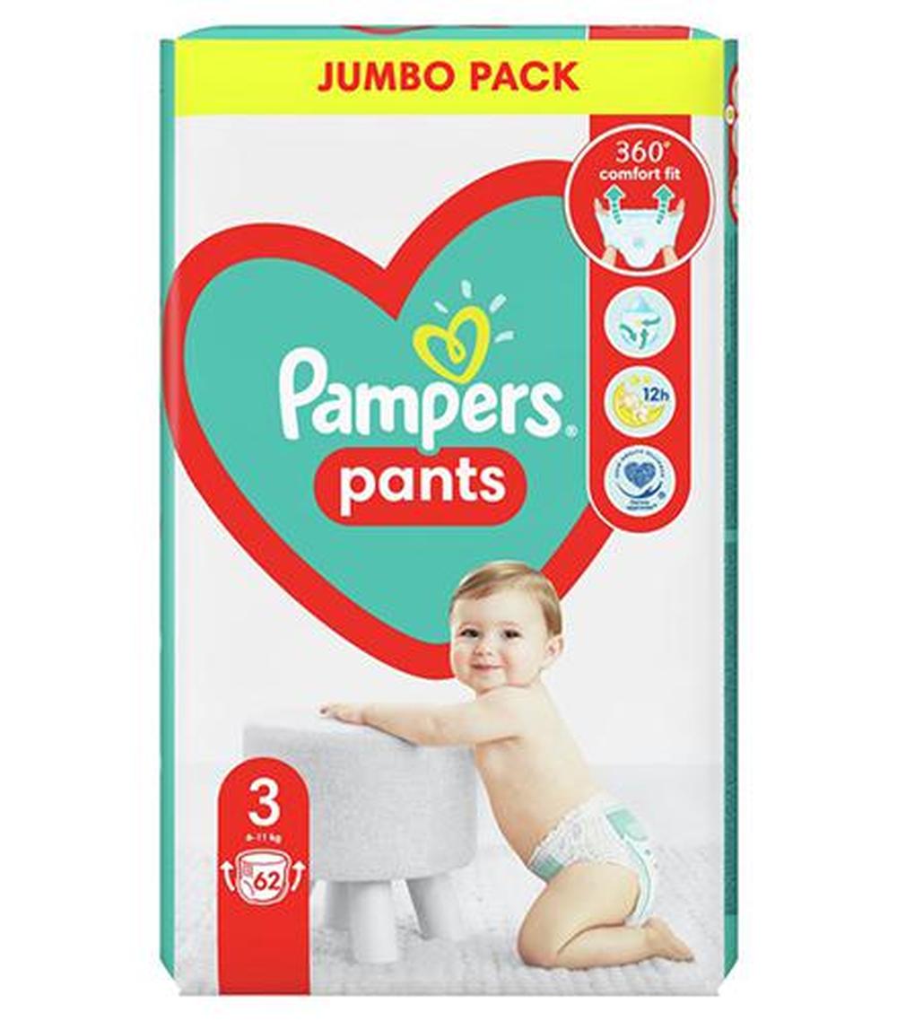 pampers pants zalety