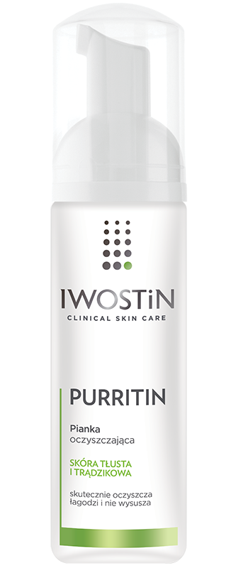 iwostin purritin pianka do mycia twarzy 165ml