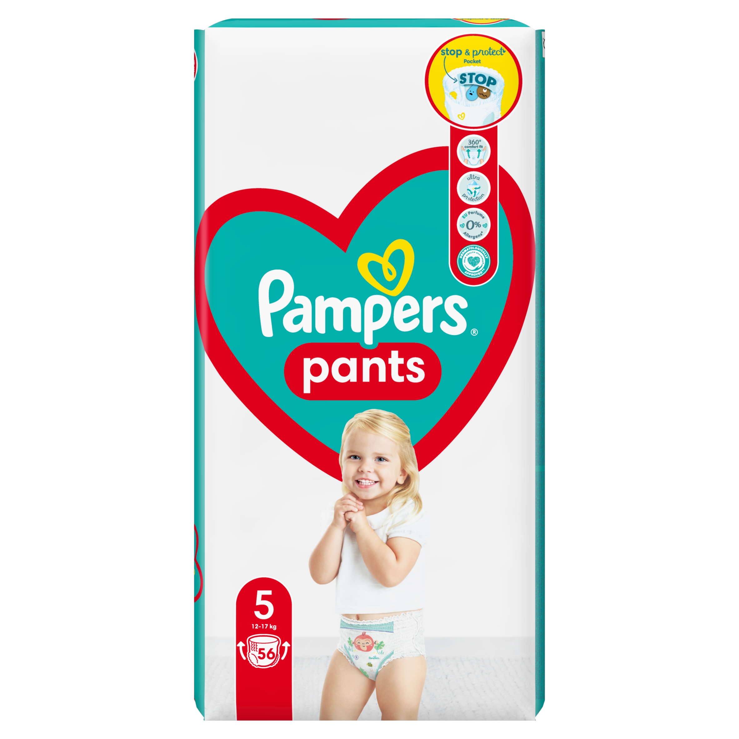 pieluchomajtki pampers pants opis