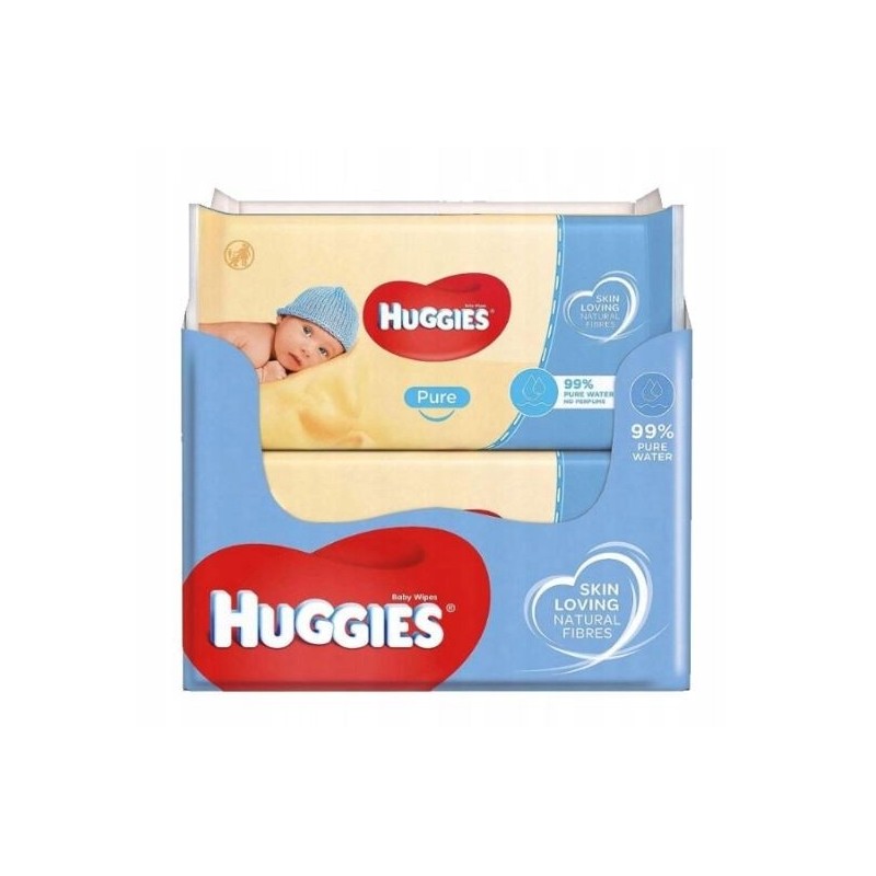 chusteczki nawilżane huggies pure