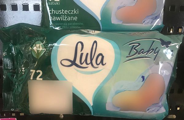 chusteczki nawilżane lula wycofane ze sprzedazy