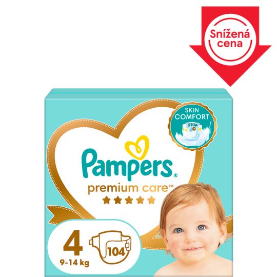 tesco pampers premium care 4